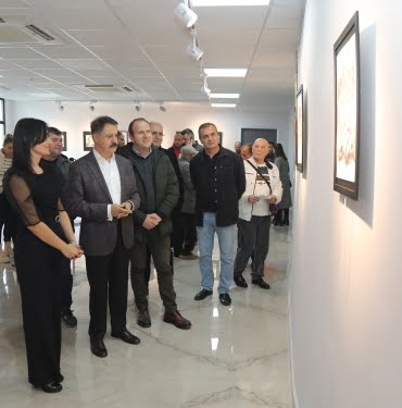 Atakum’da karakalem sergisi