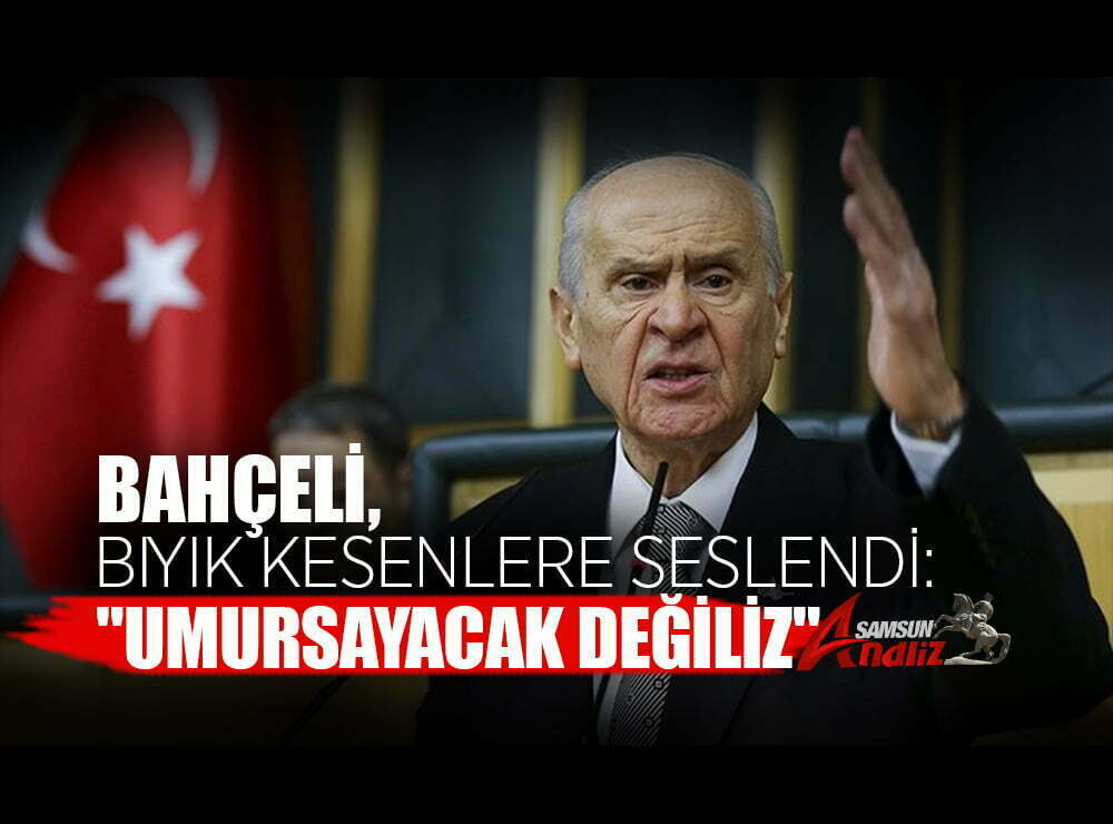 Bahçeli, bıyık kesenlere seslendi