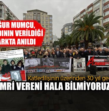 Gazeteci Mumcu, 30. yıl dönümünde Samsun'da anıldı
