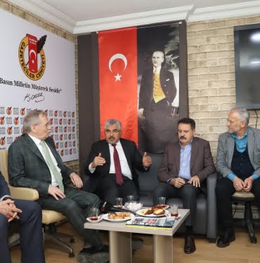 Gazeteciler Cemiyeti'ne ziyaretçi akını