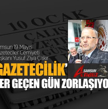 Gazetecilik mesleği her geçen gün zorlaşıyor