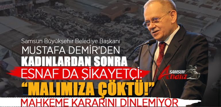 Gülsan Sanayi Sitesi esnafı mağdur