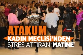 Kadınlar, Atakum’da stres attı