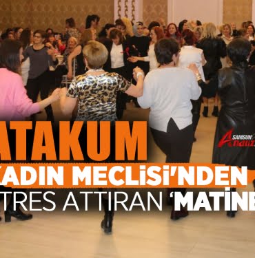 Kadınlar, Atakum’da stres attı