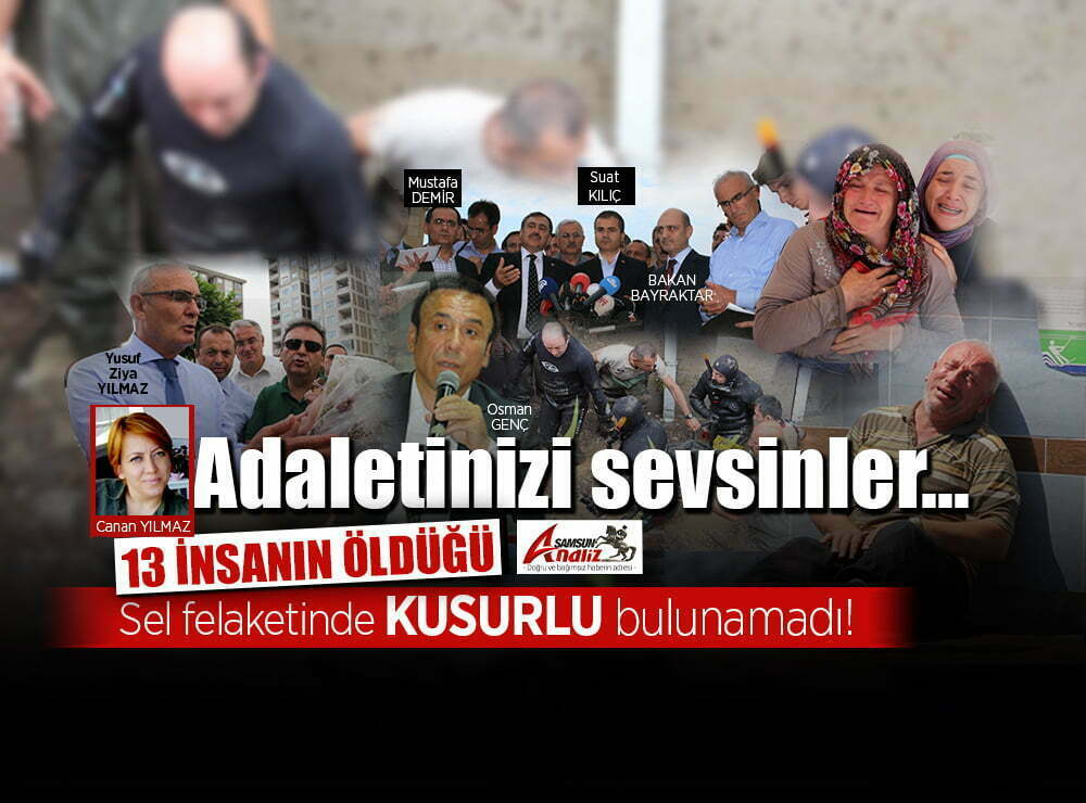 Sizin adaletinizi sevsinler!