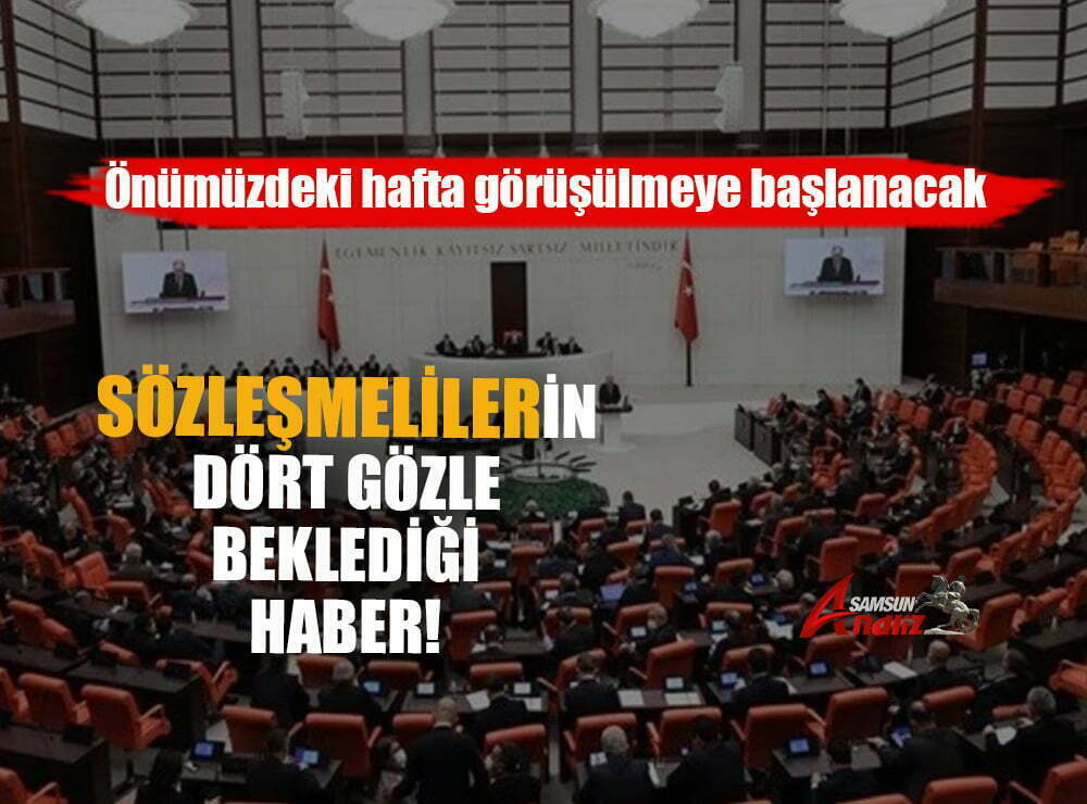 Sözleşmeliye kadro tarihi belli oldu