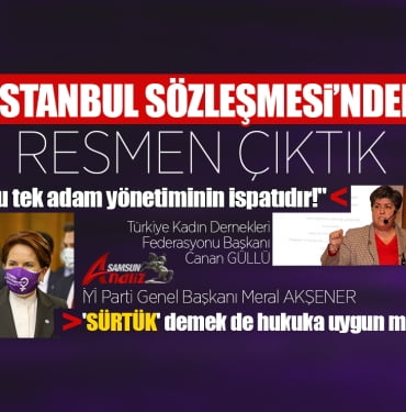 İstanbul Sözleşmesi'nden resmen çekildi