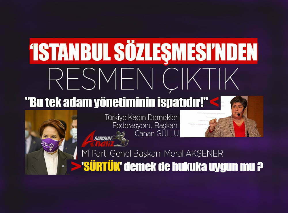 İstanbul Sözleşmesi'nden resmen çekildi