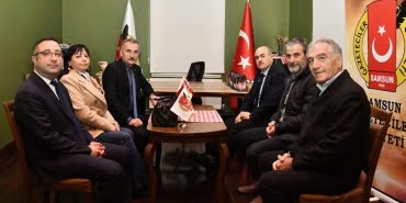 Vali Dağlı, Samsun Gazeteciler Cemiyeti'nde