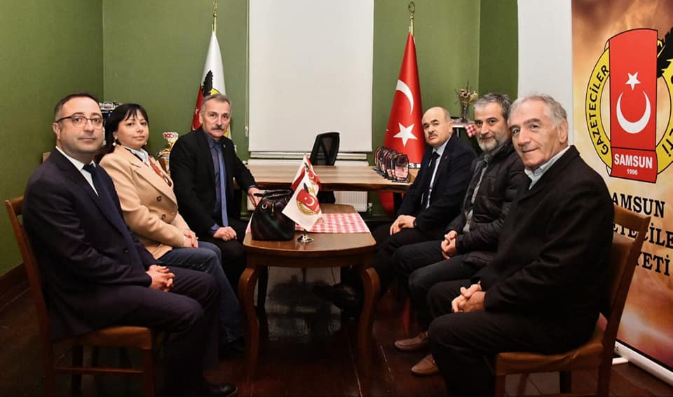 Vali Dağlı, Samsun Gazeteciler Cemiyeti'nde