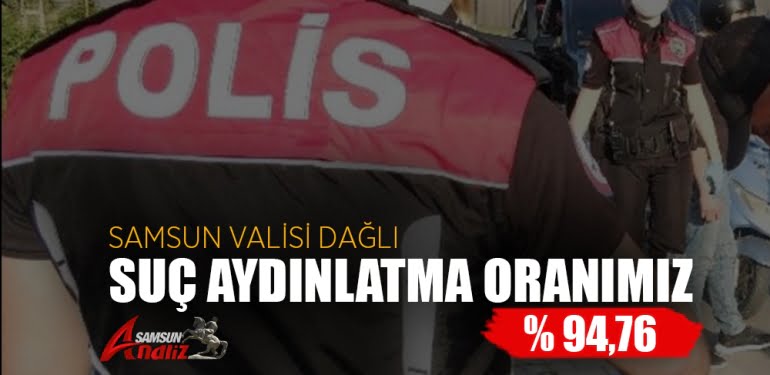 Vali Zülkif Dağlı'dan "Samsun güvende" açıklaması