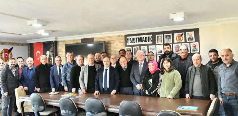 Vali'den 19 Mayıs Gazeteciler Cemiyeti'ne ziyaret