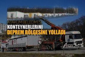 Atakum’da deprem bölgesine destekler devam ediyor