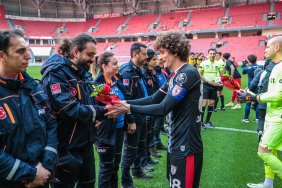 Destek maçında kazanan Samsunspor