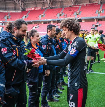 Destek maçında kazanan Samsunspor