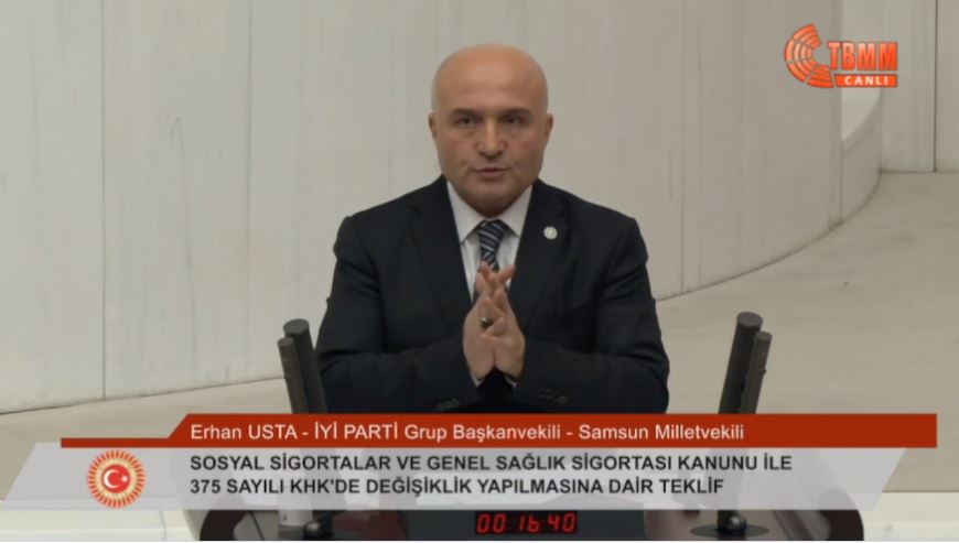 Samsun Milletvekili Erhan Usta