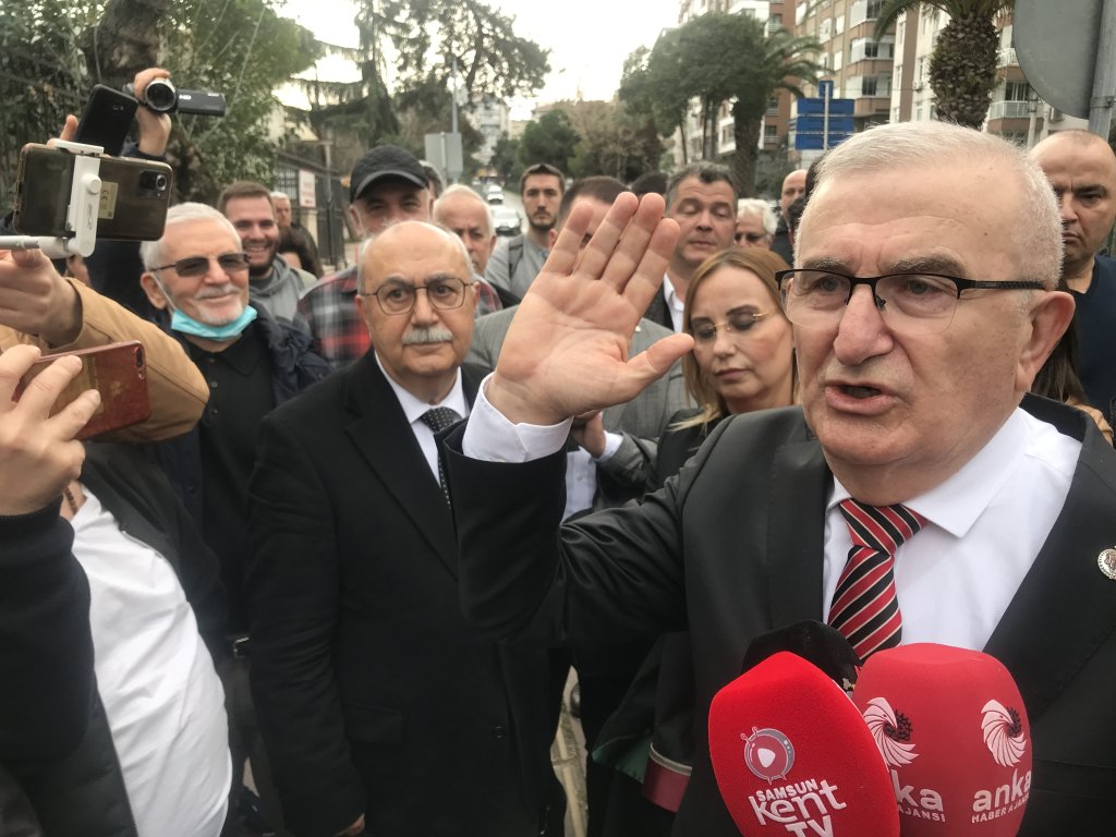 Hüseyin Cimşit, Samsun Adliyesi'nde İfade Verdi