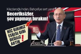 Kılıçdaroğlu'dan Bahçeli'ye sert cevap