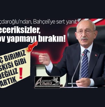 Kılıçdaroğlu'dan Bahçeli'ye sert cevap