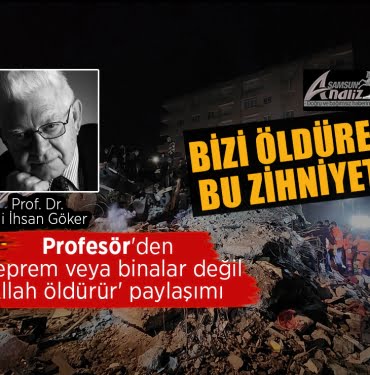 Profesör'den tahrik eden paylaşım