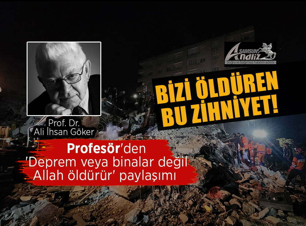 Profesör'den tahrik eden paylaşım