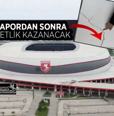 Samsun 19 Mayıs Stadyumu inceleniyor