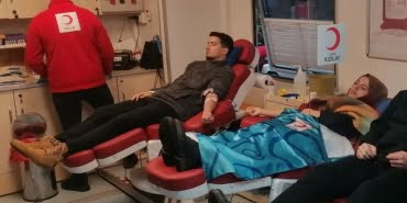 Samsun'dan deprem bölgelerine kan seferberliği