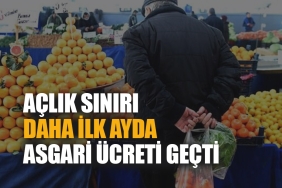 Açlık sınırı şubatta 9 bin 234 TL’ye yükseldi