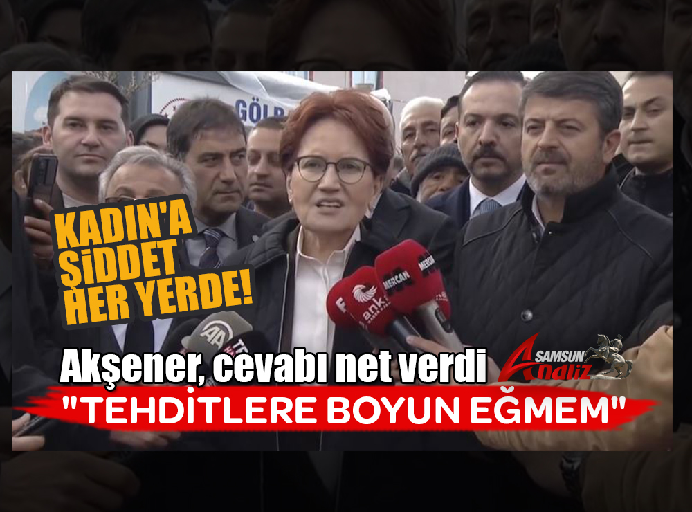 Akşener'den Erdoğan'a Net Yanıt