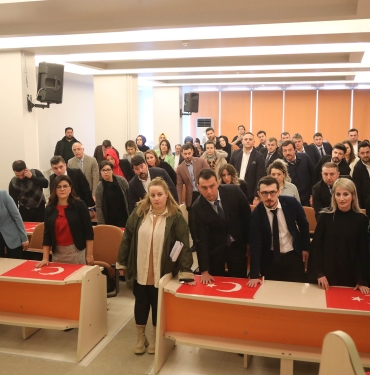 Atakum Belediyesi’nde yeni memurlara yemin töreni