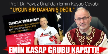 Emin Kasap Grubu Kapattı!