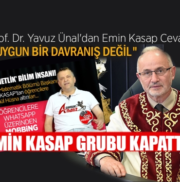 Emin Kasap Grubu Kapattı!