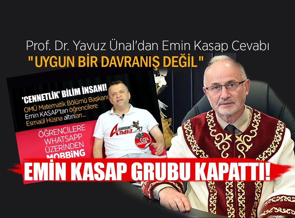Emin Kasap Grubu Kapattı!