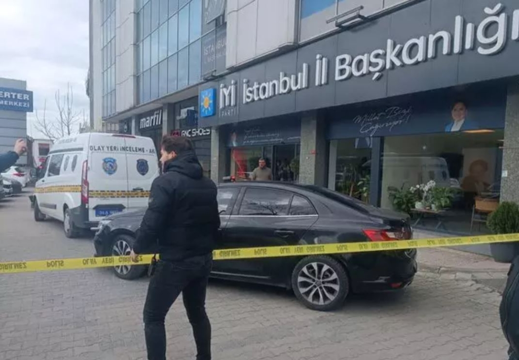İYİ Parti İstanbul İl Başkanlığı kurşunlandı! 