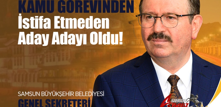 İstifa Etmeden Aday Oldu