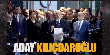 Kılıçdaroğlu 6'lı Masa’nın Cumhurbaşkanı Adayı Oldu