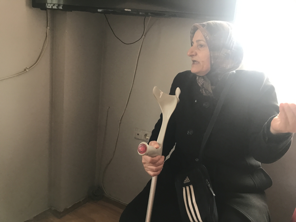 Mülk sahiplerinden Sabire Solmaz Büyük