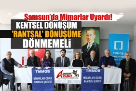 Samsun Mimarlarından afetlere karşı uyarı!