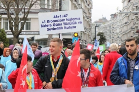 Samsun'da Farkındalık Yürüyüşü