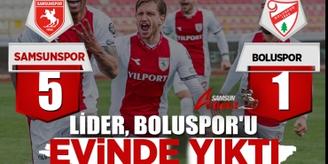 Samsunspor 5 - Boluspor 1