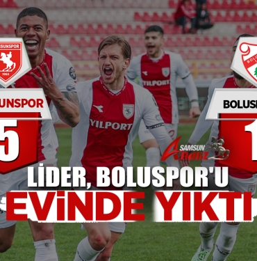 Samsunspor 5 - Boluspor 1