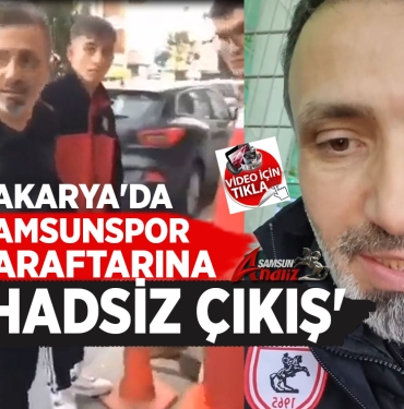 Samsunspor taraftarına forma çıkarttırmaya çalıştılar