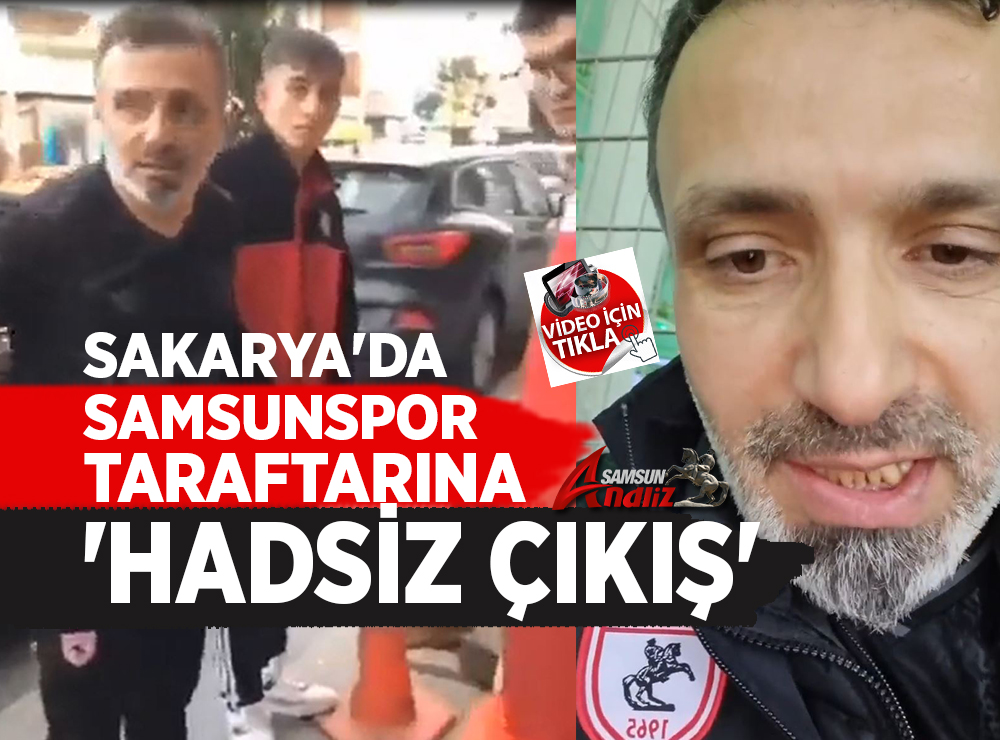 Samsunspor taraftarına forma çıkarttırmaya çalıştılar