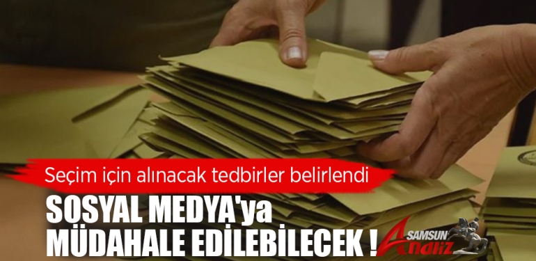 Seçim için alınacak tedbirler belirlendi