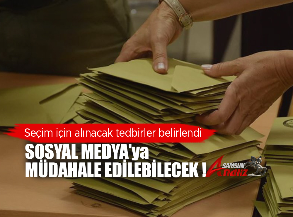 Seçim için alınacak tedbirler belirlendi