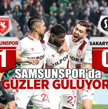 Samsunspor Süper Lig yolunda ilerliyor