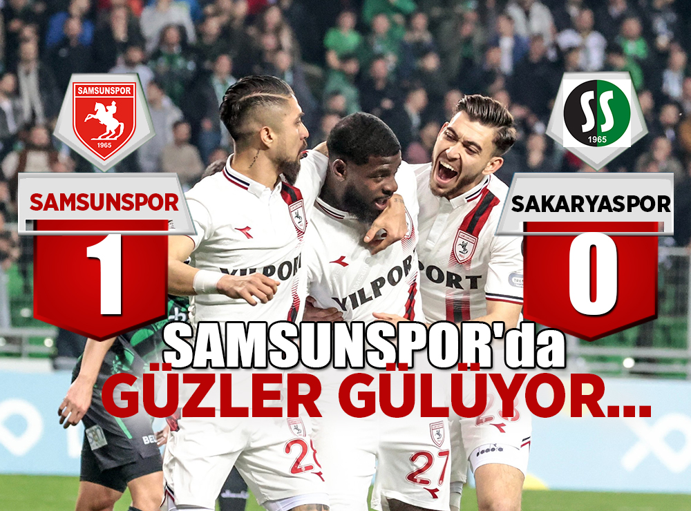 Samsunspor Süper Lig yolunda ilerliyor