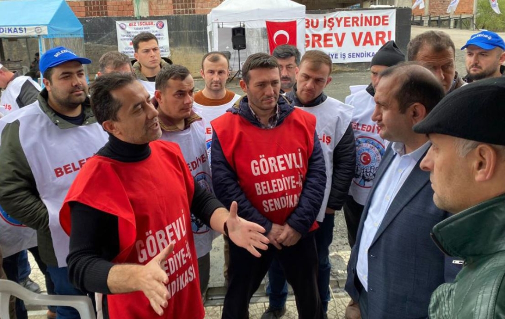 Çaybaşı Direnişi'ne Tez-Koop-İş'ten destek