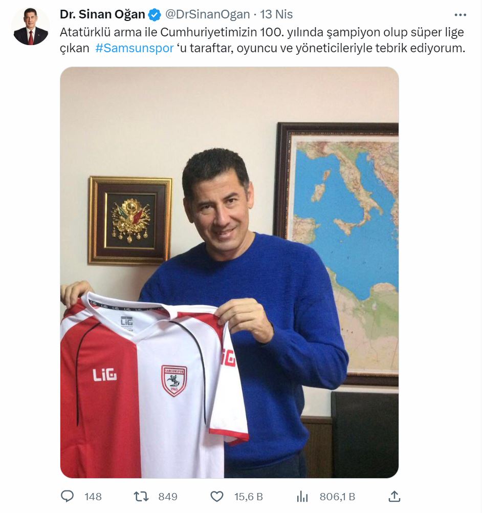 ATA İttifakı Cumhurbaşkanı Adayı Dr. Sinan Oğan