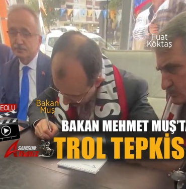 Bakan Mehmet Muş'un Trol Tepkisi
